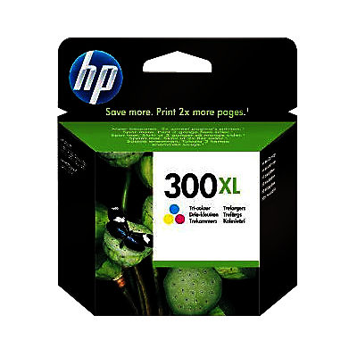 HP 300XL Inkjet Cartridge, Colour